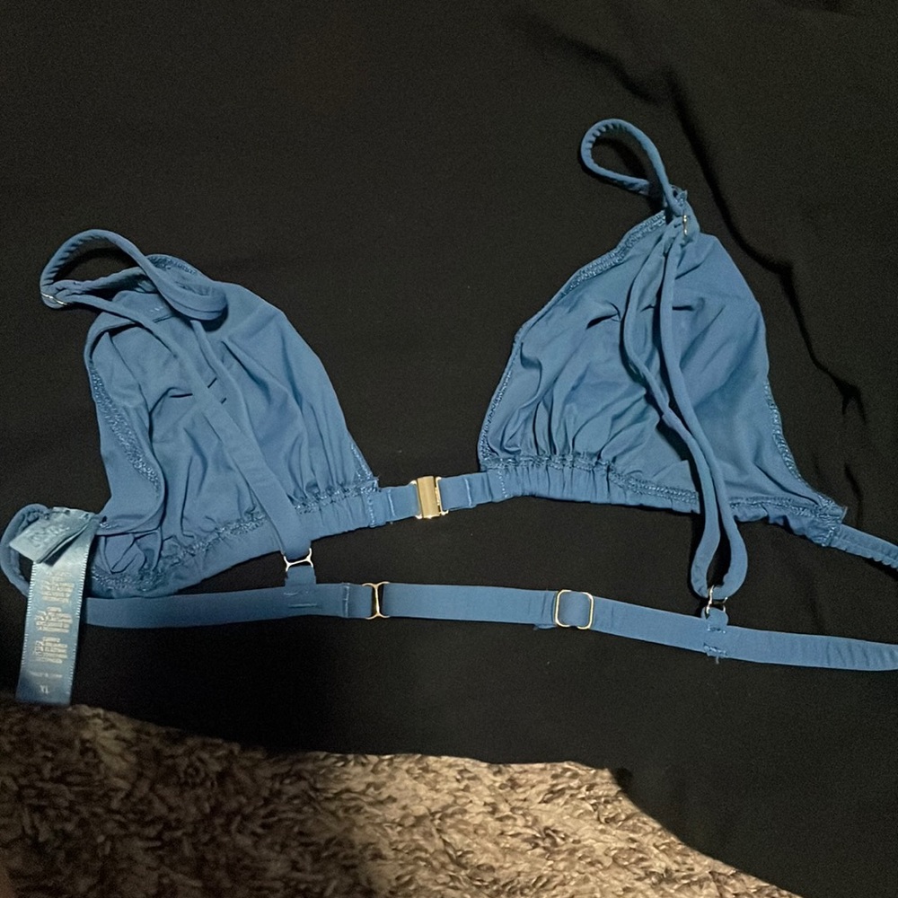 Skims jelly sheer triangle bra bralette #skims